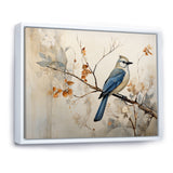 Minimalism Bird On Branch - Bird Floral Wall Decor