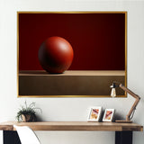 Maroon Momentum Ball - Bowling Canvas Wall Art