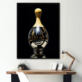 Onyx Overturn - Bowling Canvas Wall Art