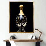 Onyx Overturn - Bowling Canvas Wall Art