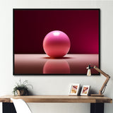 Pink Rose Roll - Bowling Canvas Wall Art