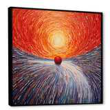 Ruby Roll Opposite Magnetic Poles - Bowling Canvas Wall Art