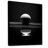 Sapphire Strike Ball Reflection - Bowling Canvas Wall Art