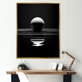 Sapphire Strike Ball Reflection - Bowling Canvas Wall Art