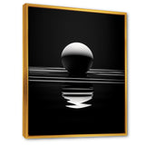 Sapphire Strike Ball Reflection - Bowling Canvas Wall Art