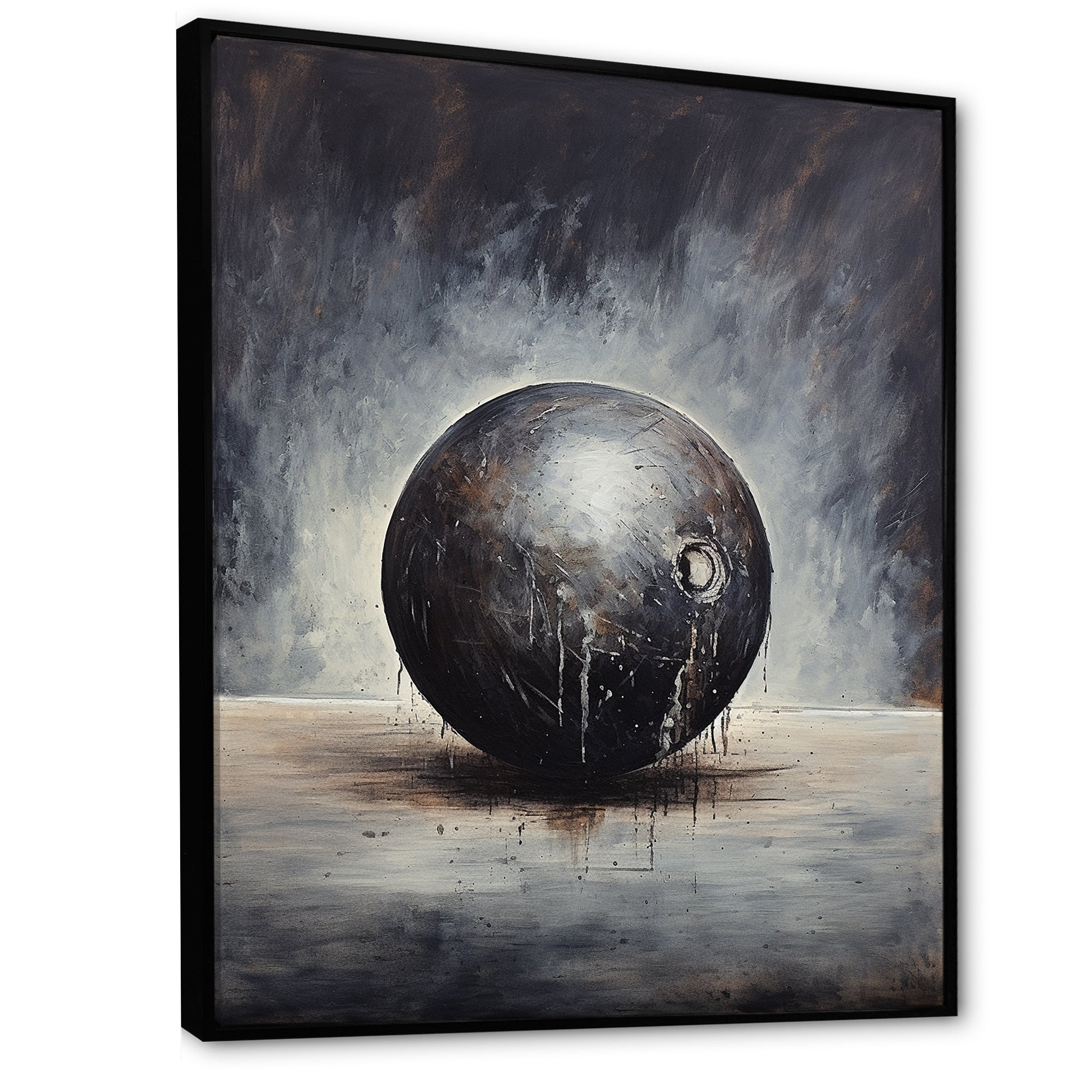 Bowling Slate Strike - Bowling Canvas Wall Art