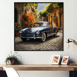 1970s German Car Beauty - Car Vintage Canvas Wall Art