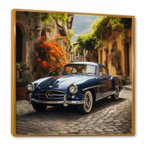 1970s German Car Beauty - Car Vintage Canvas Wall Art