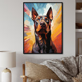 Bull Terrier Boldness - Dog Wall Art Prints