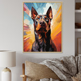 Bull Terrier Boldness - Dog Wall Art Prints