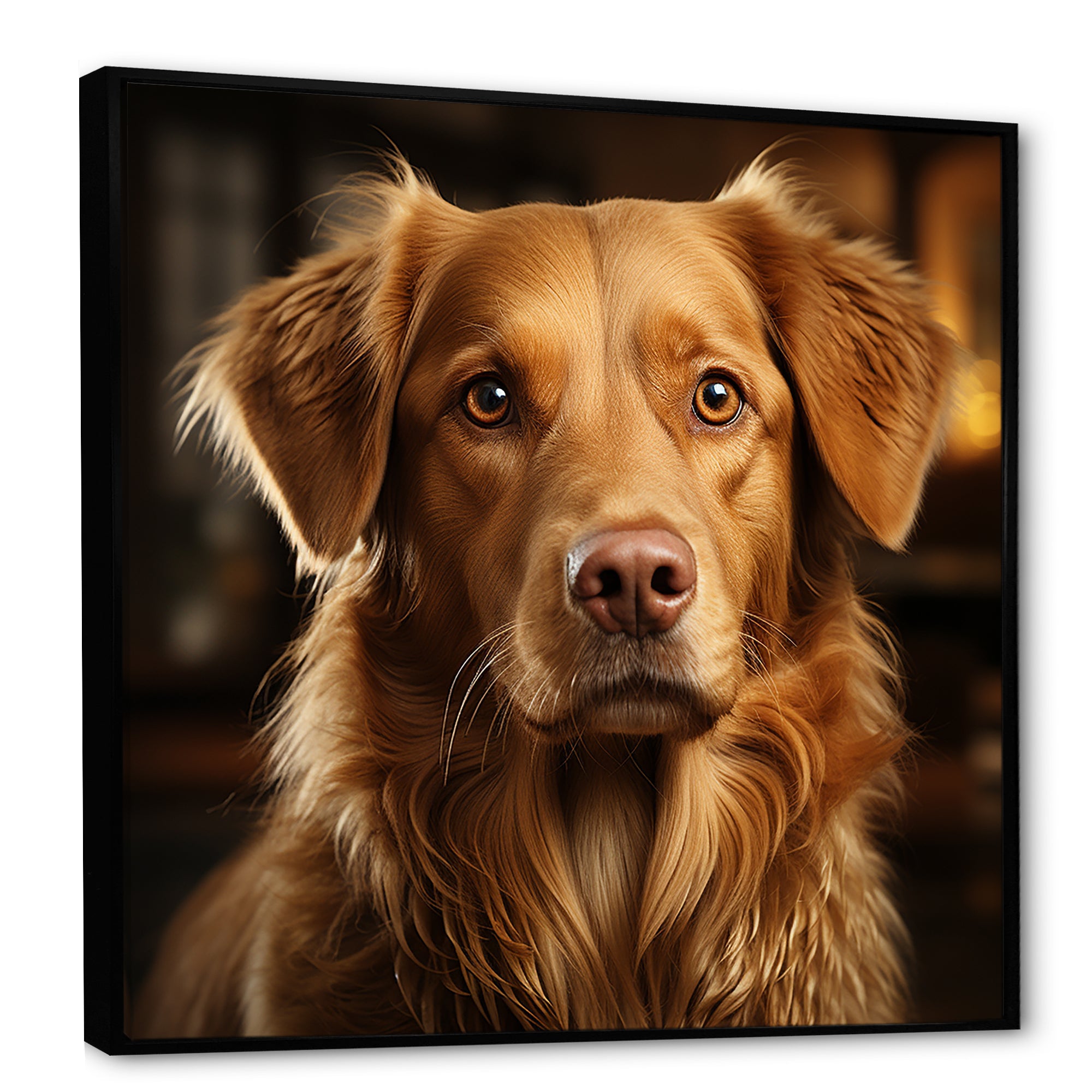Dog Golden Grace - Brown Dog Wall Art