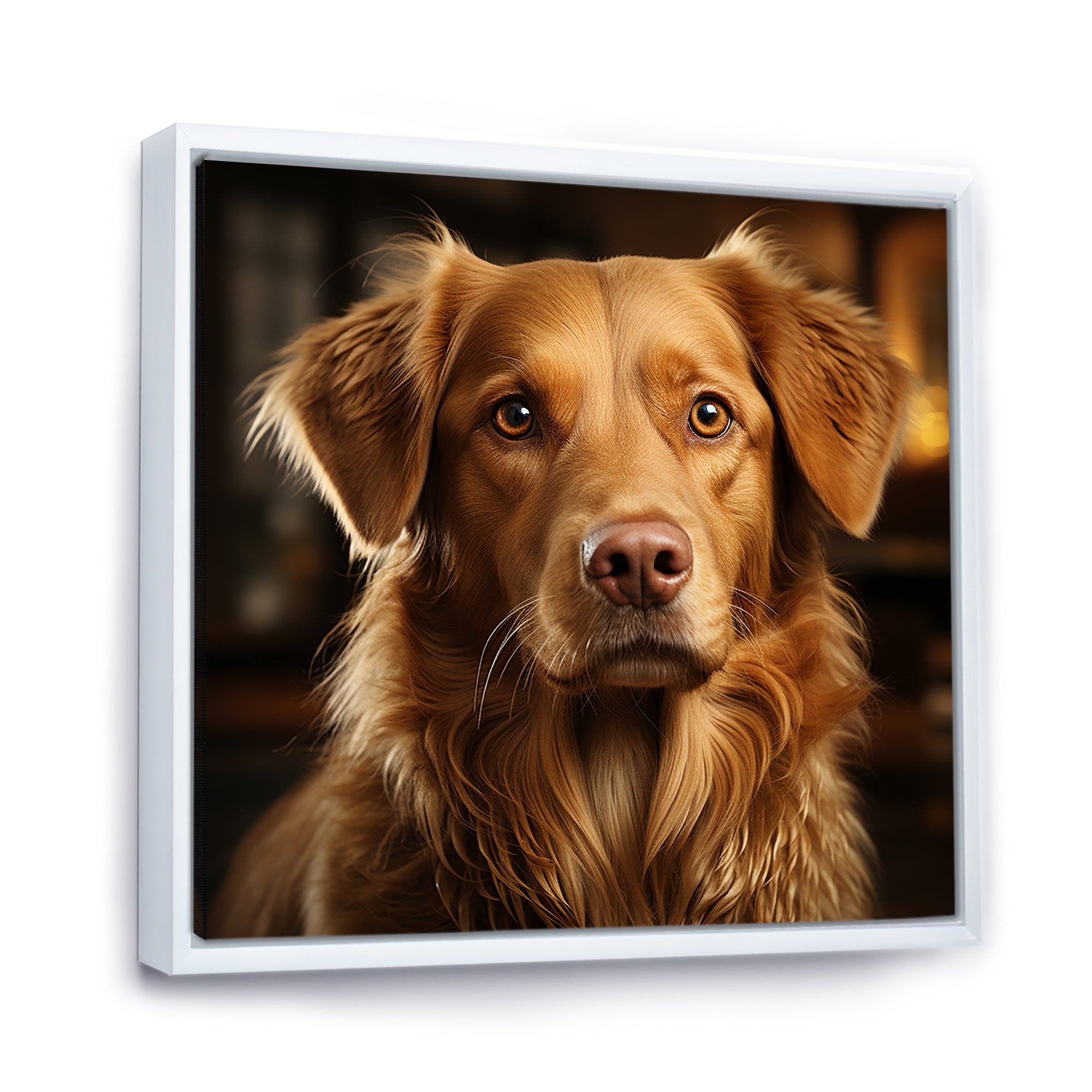 Dog Golden Grace - Brown Dog Wall Art