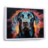 Dog Great Dane Grace - Dog Framed Canvas Art
