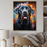 Popart Mastiff Majesty - Blue Dog Wall Art