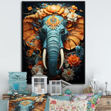 Urban Graffiti Pachyderms - Elephant Home Decor Art