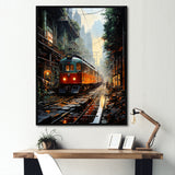 Luxurious Relaxing Train Journey I - Train Canvas Wall Art
