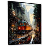 Luxurious Relaxing Train Journey I - Train Canvas Wall Art