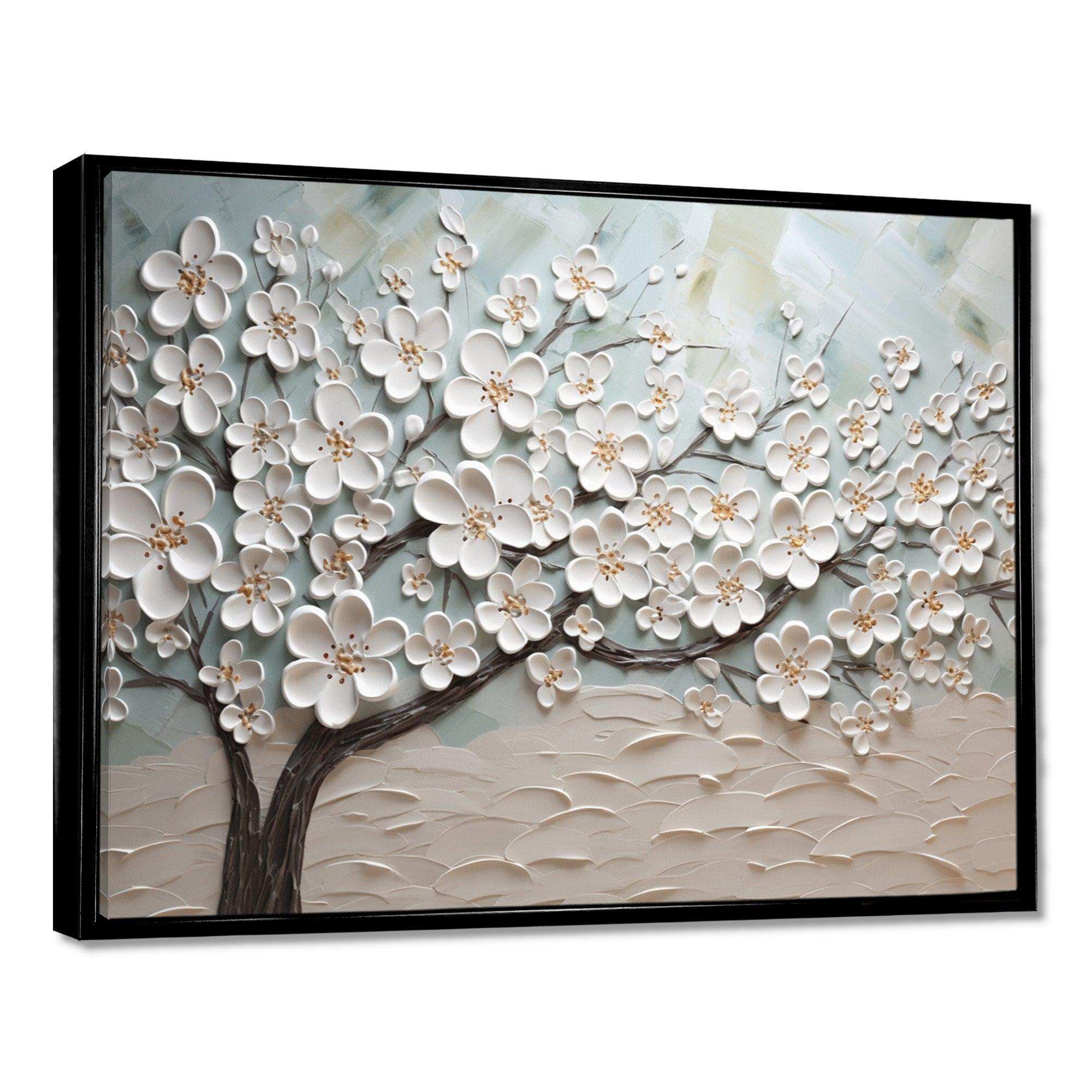 Dogwood Serenity Magical Tree IV - Floral Canvas Wall Art