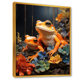 Expressionist Frog Spirit - Frog Wall Decor