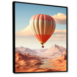 Hot Air Balloon Voyage In The Skies Harmony - Hot Air Balloon Canvas Wall Art