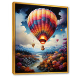 Fantasy Balloon Odyssey - Hot Air Balloon Canvas Wall Art