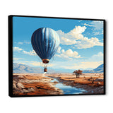 Hot Air Balloon Adventure Dessert - Hot Air Balloon Canvas Wall Art