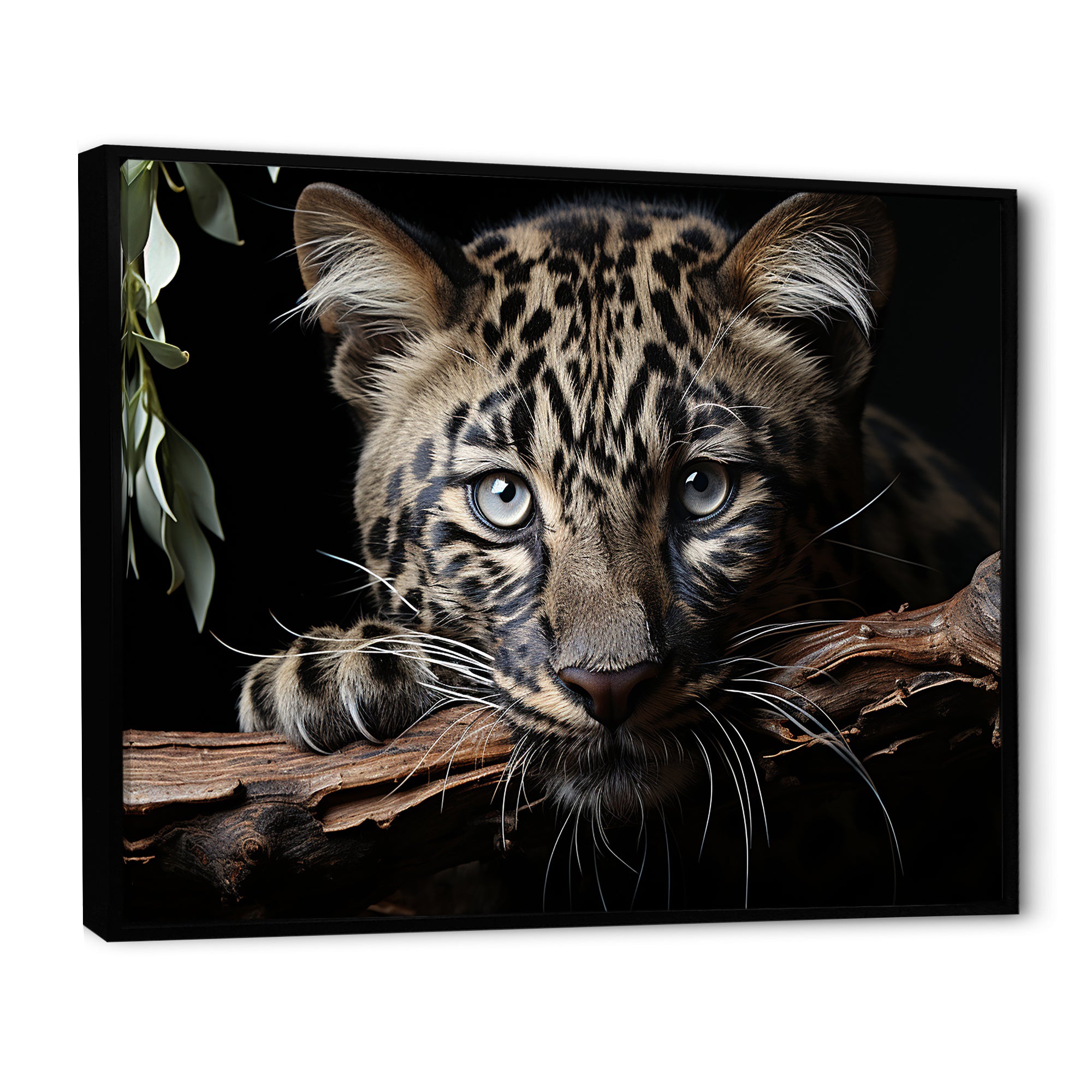 Leopards Graceful Elegance - Leopard Wall Decor