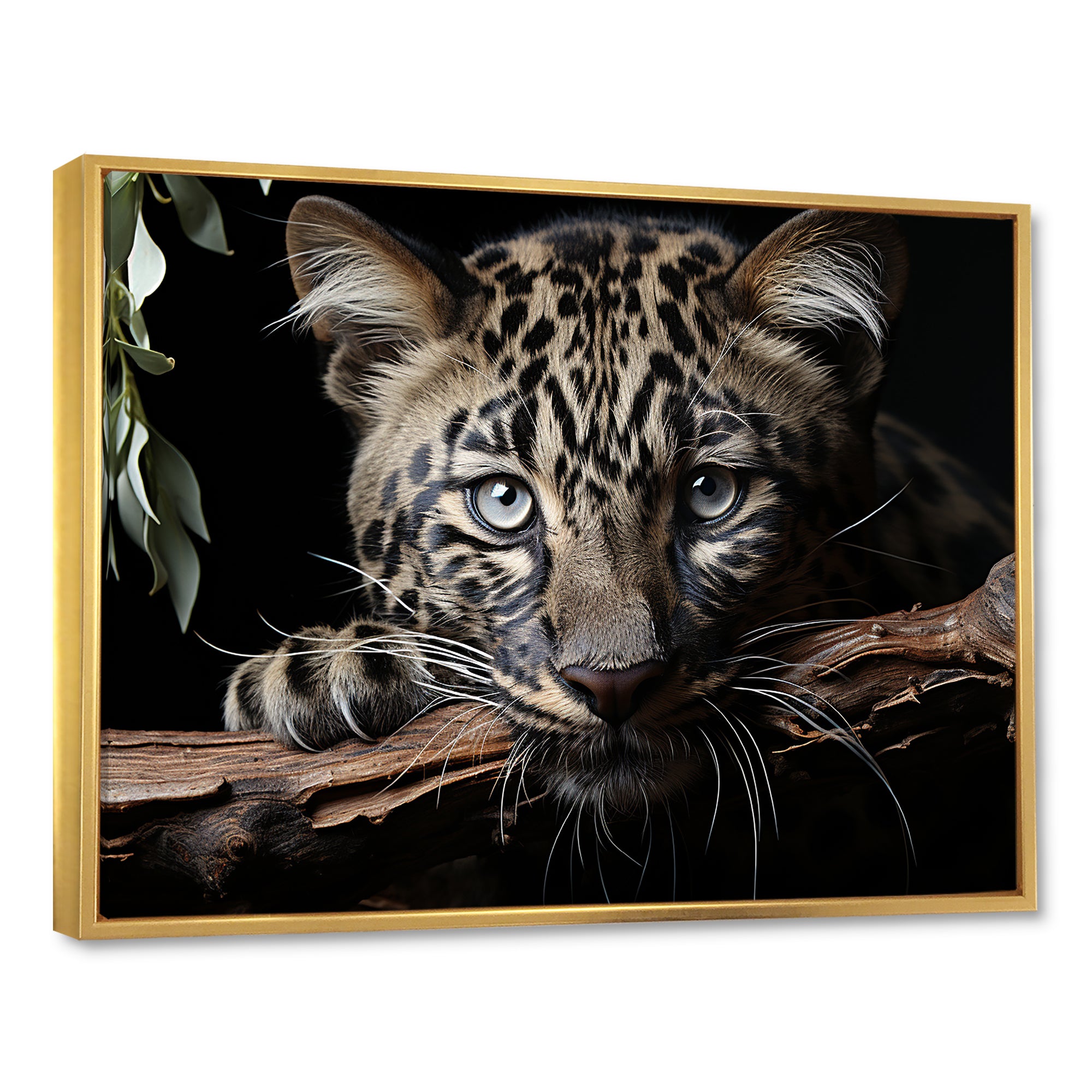 Leopards Graceful Elegance - Leopard Wall Decor