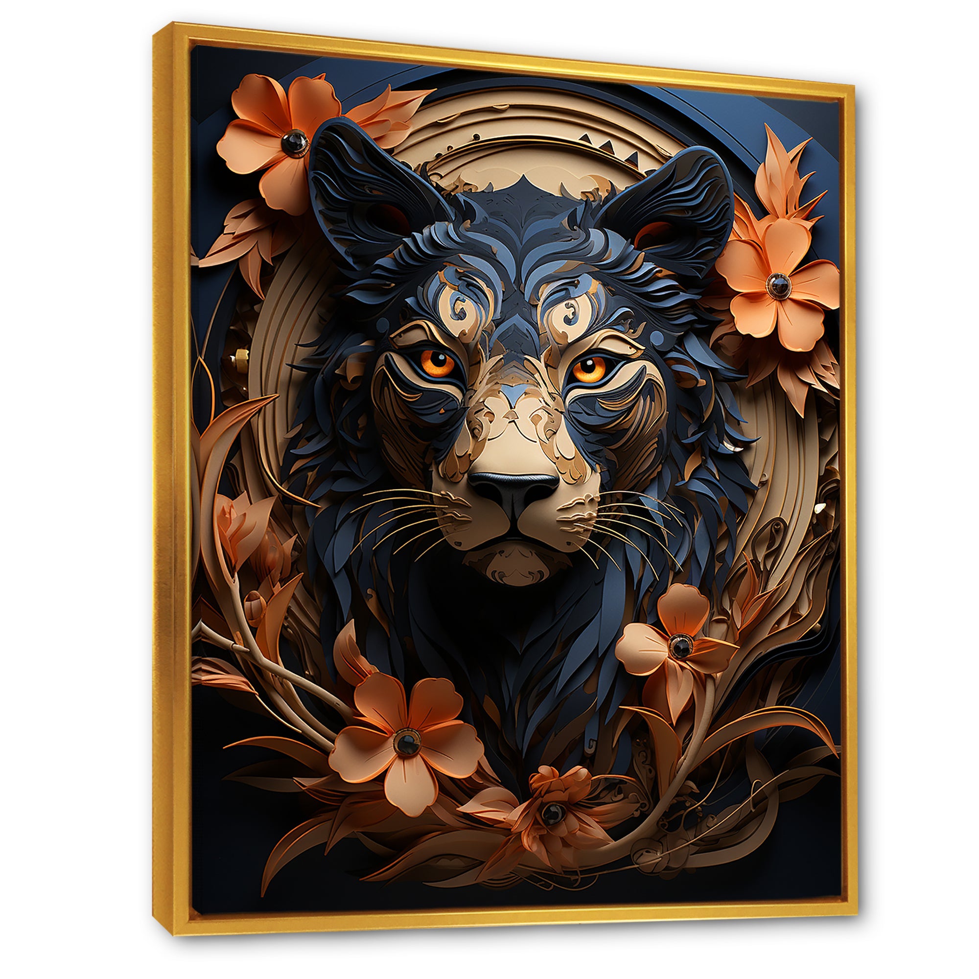 Obsidian Stealth Leopard - Leopard Wall Art Prints