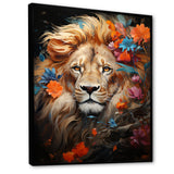 Eternal Majesty Lion Timeless Gaze - Lion Wall Decor