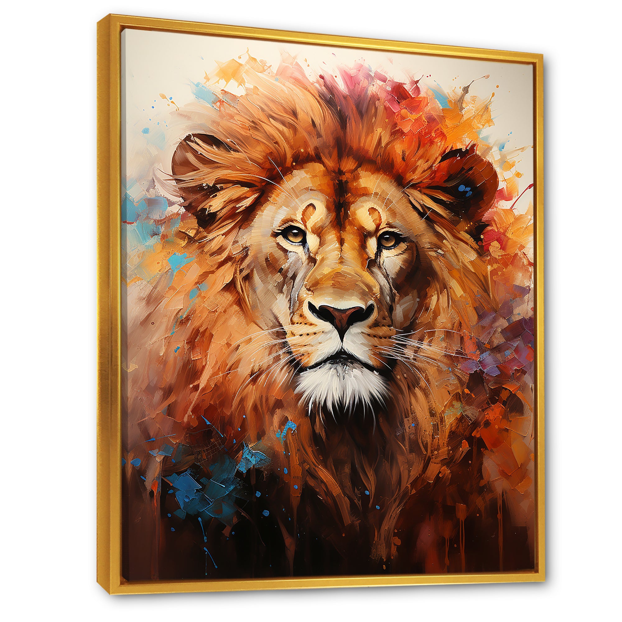 Lions Prideful Presence - Lion Wall Art Prints