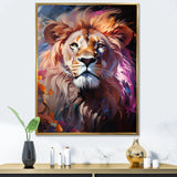 Lion Sun Kissed Mane Sovereign - Lion Wall Decor