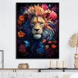 Lions Twilight Monarch - Lion Wall Art Prints
