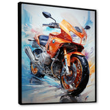 Velocity Speed Bike Fury - Motorcycle Canvas Wall Art