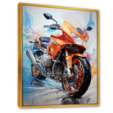Velocity Speed Bike Fury - Motorcycle Canvas Wall Art