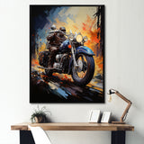 Fantasy Motorcycle Odyssey - Motorcycle Canvas Wall Art