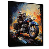 Fantasy Motorcycle Odyssey - Motorcycle Canvas Wall Art
