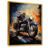 Fantasy Motorcycle Odyssey - Motorcycle Canvas Wall Art