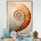 Copper Curves Nautilus Spiral - Nautilus Wall Decor