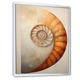 Copper Curves Nautilus Spiral - Nautilus Wall Decor