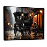 A Romantic Gothic Old Cart - Old American Cart Canvas Wall Art