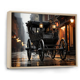 A Romantic Gothic Old Cart - Old American Cart Canvas Wall Art