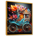 Pop Art Cart Retro - Old American Cart Canvas Wall Art