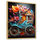 Pop Art Cart Retro - Old American Cart Canvas Wall Art