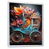 Pop Art Cart Retro - Old American Cart Canvas Wall Art