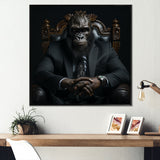 Business Apes In Suit - Orangutan Wall Decor