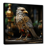 Gold Whimsical Baroque Bird - Bird Wall Decor