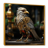 Gold Whimsical Baroque Bird - Bird Wall Decor