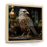Gold Whimsical Baroque Bird - Bird Wall Decor
