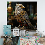 Gold Whimsical Baroque Bird - Bird Wall Decor